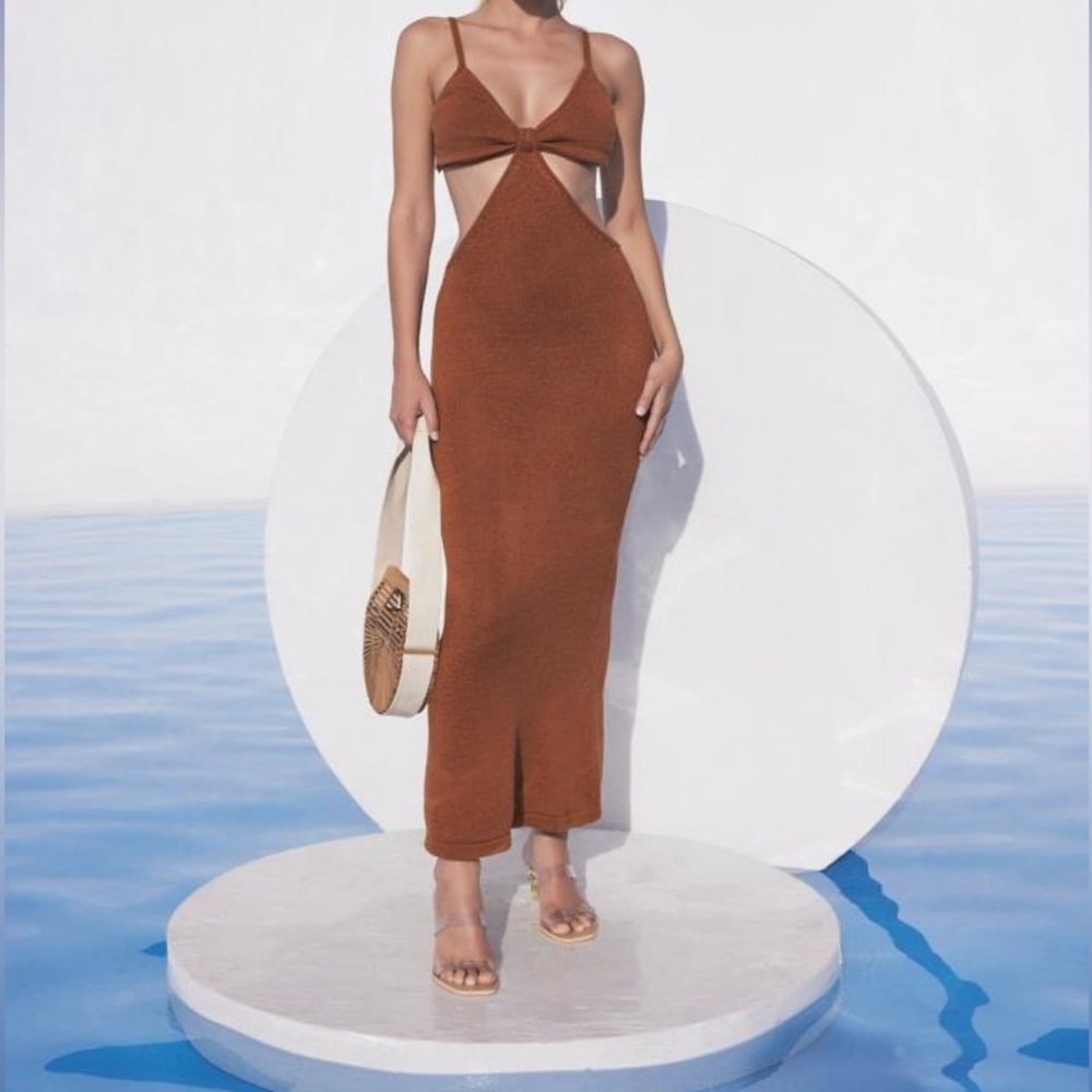 CULT GAIA SERITA DRESS AMBER